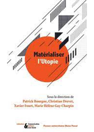 Couverture materialiser utopie