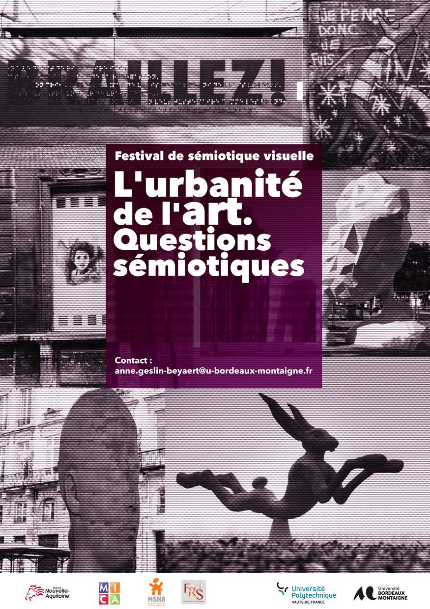 Bordeaux | 22, 23 et 24 juin 2022 – Colloque L’urbanité de l’art. Question sémiotiques